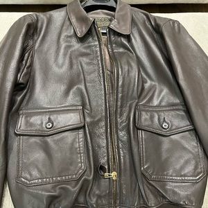 Sport’s pilot shop Brown 42/Large Bonner jacket
